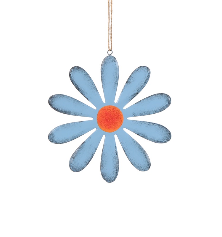 Metal Flower Spring Hanging Decoration Item HR16-346B