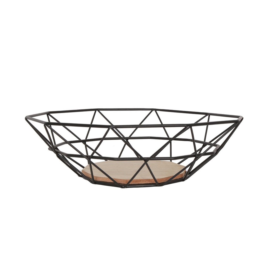 Metal Black Basket Item JD27-BY24056