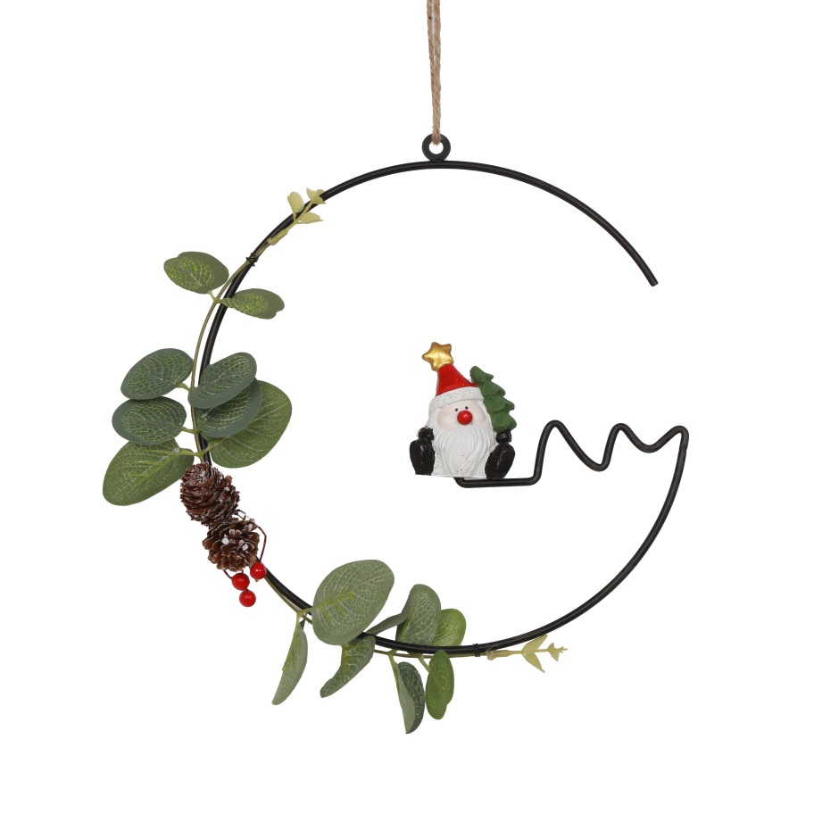 Metal  santa hanging decoration Item JD27-BY24062