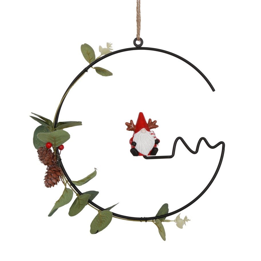 Metal  santa hanging decoration Item JD27-BY24063