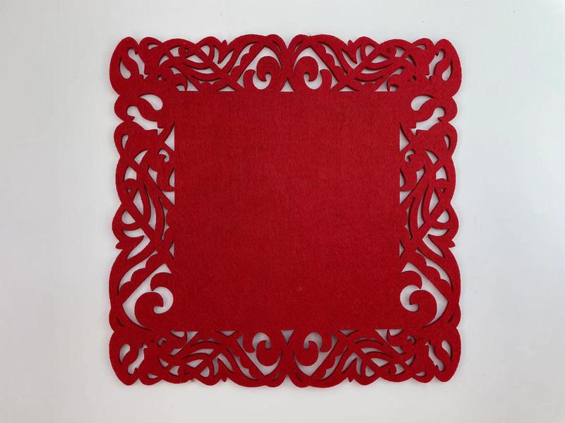 Square Felt placemat, Pad Item JX05-23FP051
