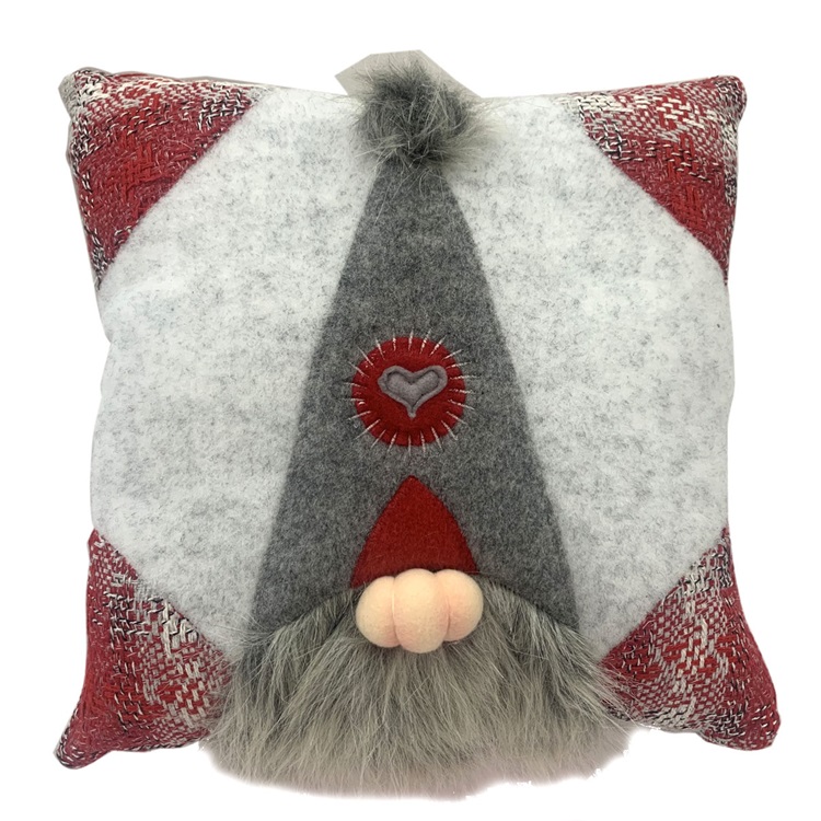 Fabric Christmas Santa Pillow Item JX19-0202A