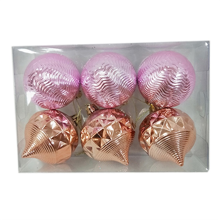 Hanging Electroplating Plastic Ball Set Item LC21-2032LP-CU