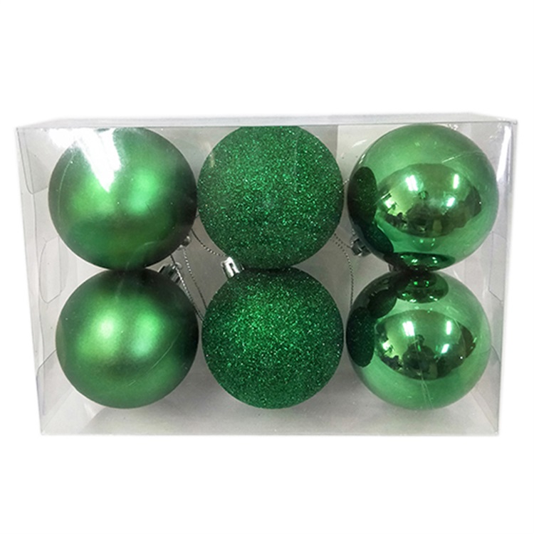 Hanging Electroplating Plastic Ball Set Item LC21-2039GR