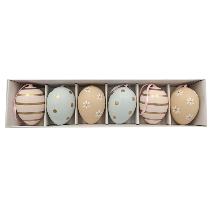 Plastic Easter Egg Set 6/S Item SHY-F8690