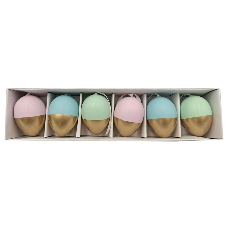 Plastic Easter Egg Set 6/S Item SHY-F8691