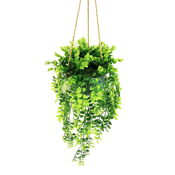 Plastic Potted Plant Spring Hanging Decoration Item XA20265