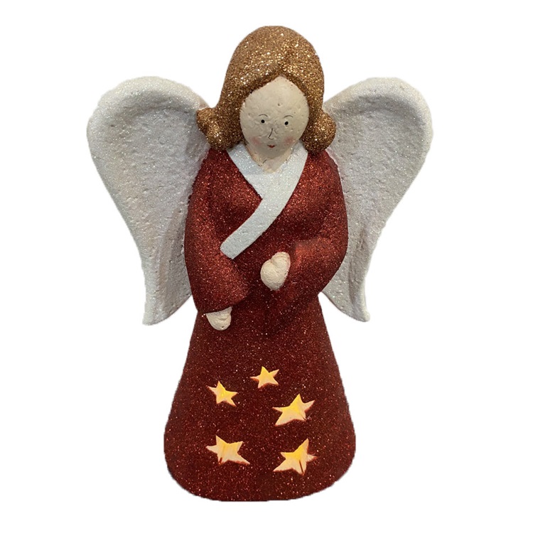 Foam Christmas Angel Table Decoration Item ZF-202049