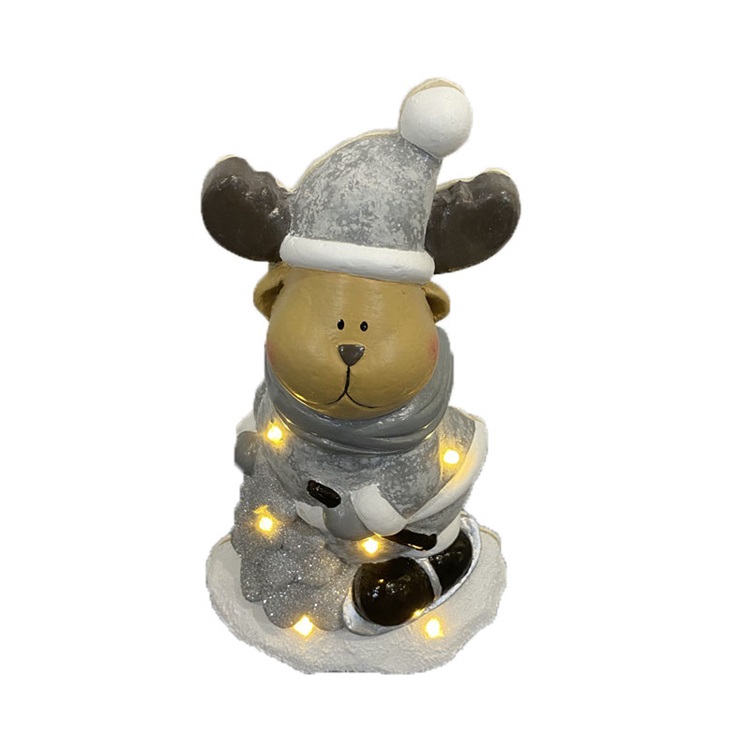 Foam Christmas Reindeer Table Decoration Item ZF-202068