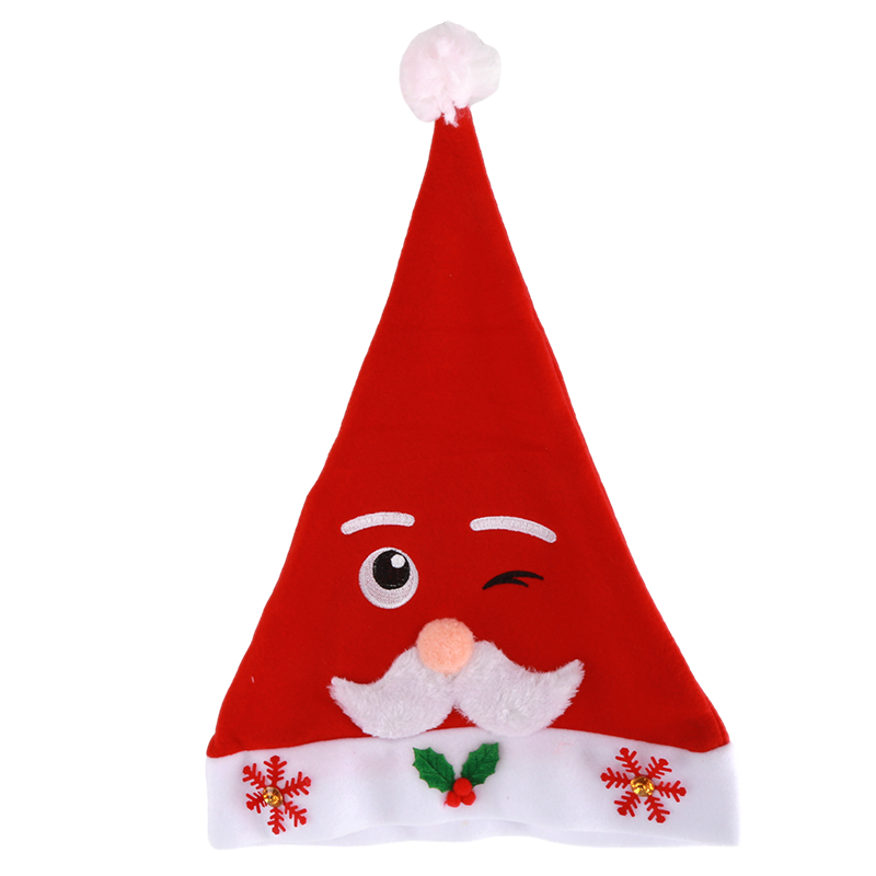 Wholesale Santa Hat Adult Kids Xmas Festival Holiday Velvet Christmas Hats