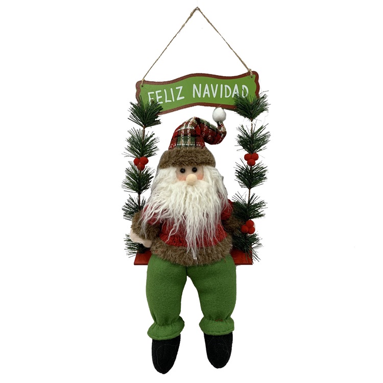 Fabric Christmas Hanging Doll Item JX19-0618A