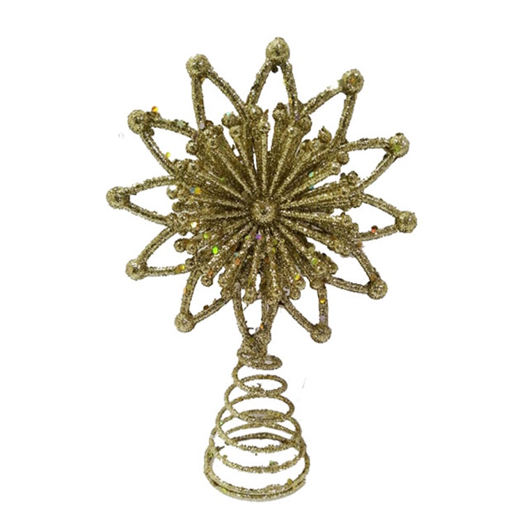 Plastic Christmas Tree Top Star Item LC21-5614