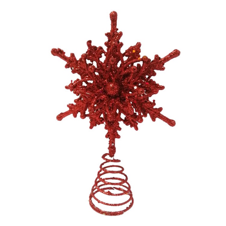 Plastic Christmas Tree Top Star Item LC21-5616