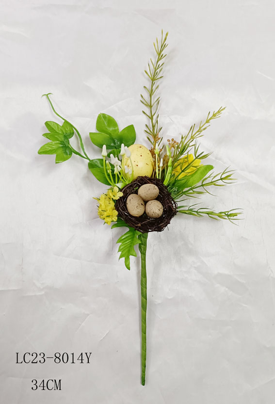 Easter decoration on stick with egg ItemLC23-8014Y