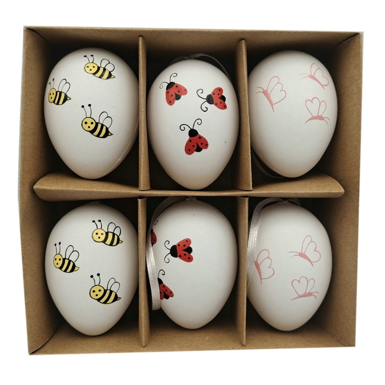 Plastic Easter Egg Set 6/S Item SHY-F8722