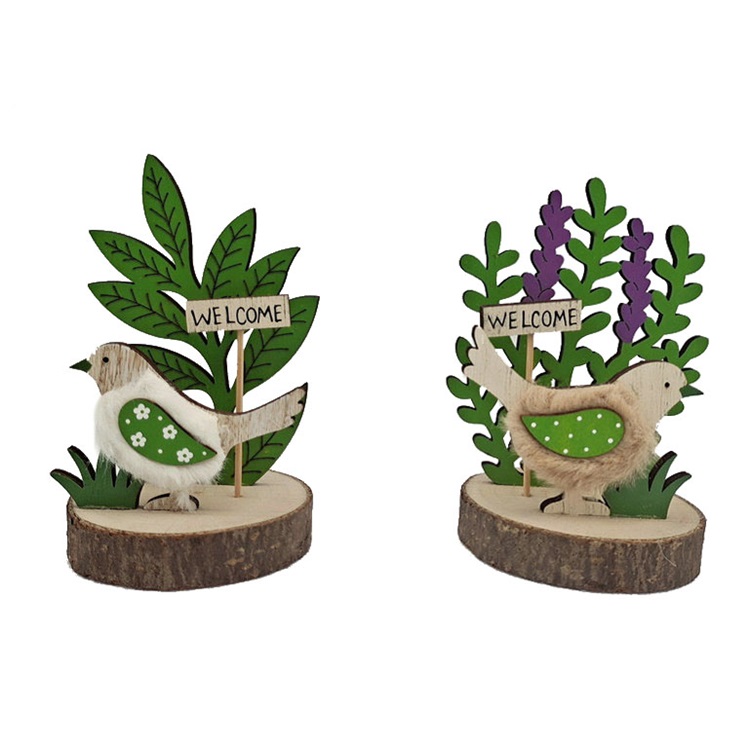 Wooden Spring/Easter Table decoration Item SHY-F8752