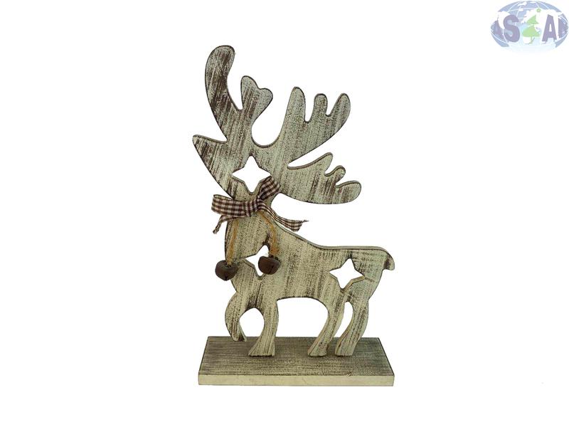 Wooden Tabletop Decoration Reindeer