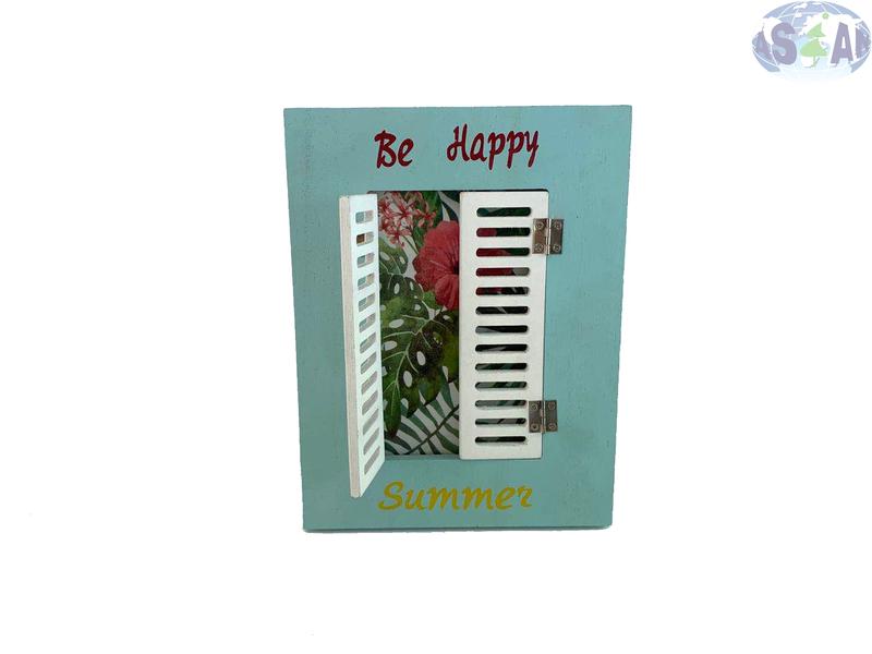Wood Photo Frame with Window-blinds