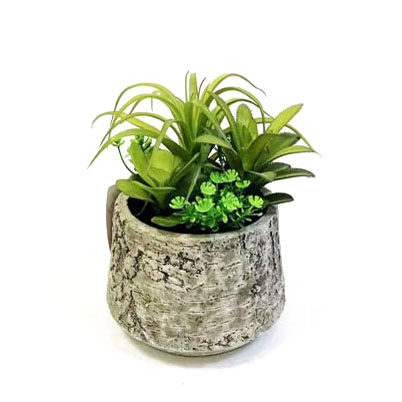 Plastic Potted Plant Spring Table Decoration Item XA20255