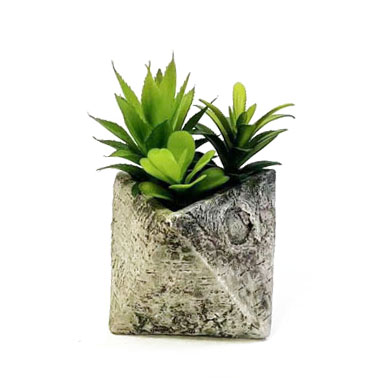 Plastic Potted Plant Spring Table Decoration Item XA20277